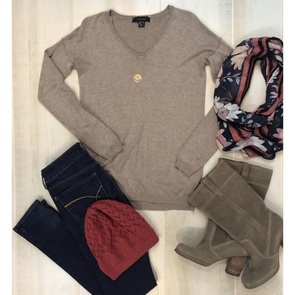 Atmosphere Light Tan Sweater